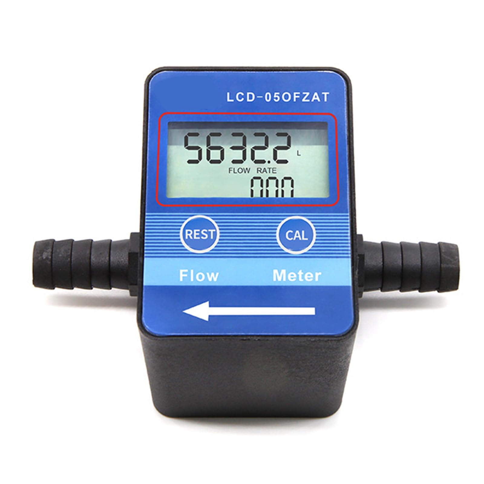 Kalttoy Multicolor Water Oil Meter 30-1200L / Hour Fluidmeter Counter Effect Sensors Sensors Dn10 Meter Liquid Flowmeter Essential Instrument