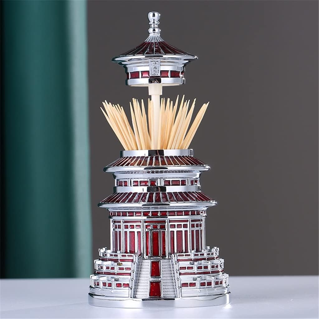 Palace Vintage Toothpick Box Personalized Toothpick Holder Living Room Toothpick Can Gift Box