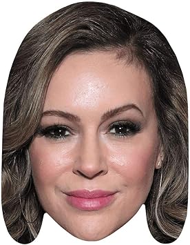 Alyssa Milano (Lipstick) Masques de celebrites : Amazon.fr: Vêtements
