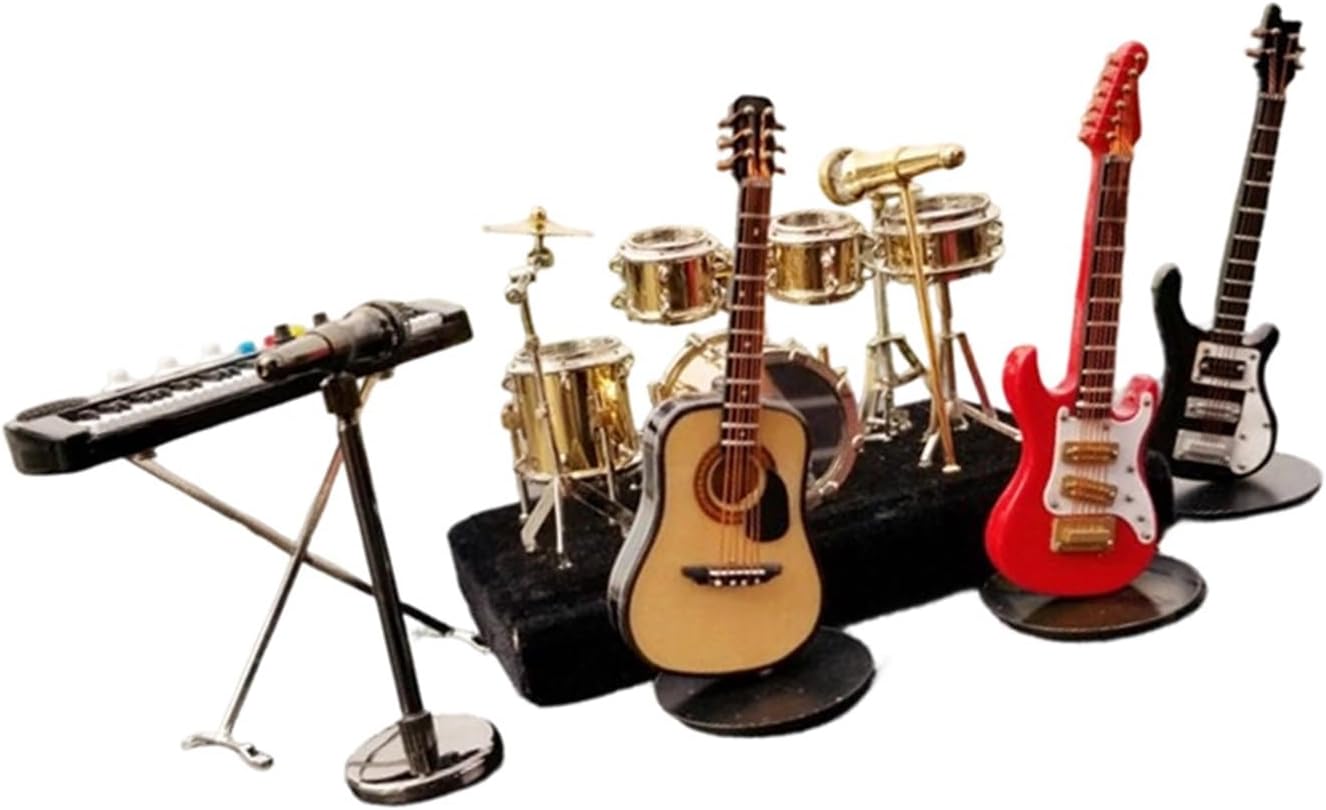 Musical Instruments Car Accessories Home Decorations Pianos Violins Guitars Professional Musical Instrument Ornaments(18)