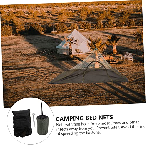 Filet de tente imperméable camping avec fermeture éclair abri extérieur