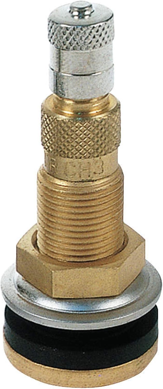 Haltec TV-618A-5 Air Liquid Tire Valve, 1 7/8 in, PK5, Brass