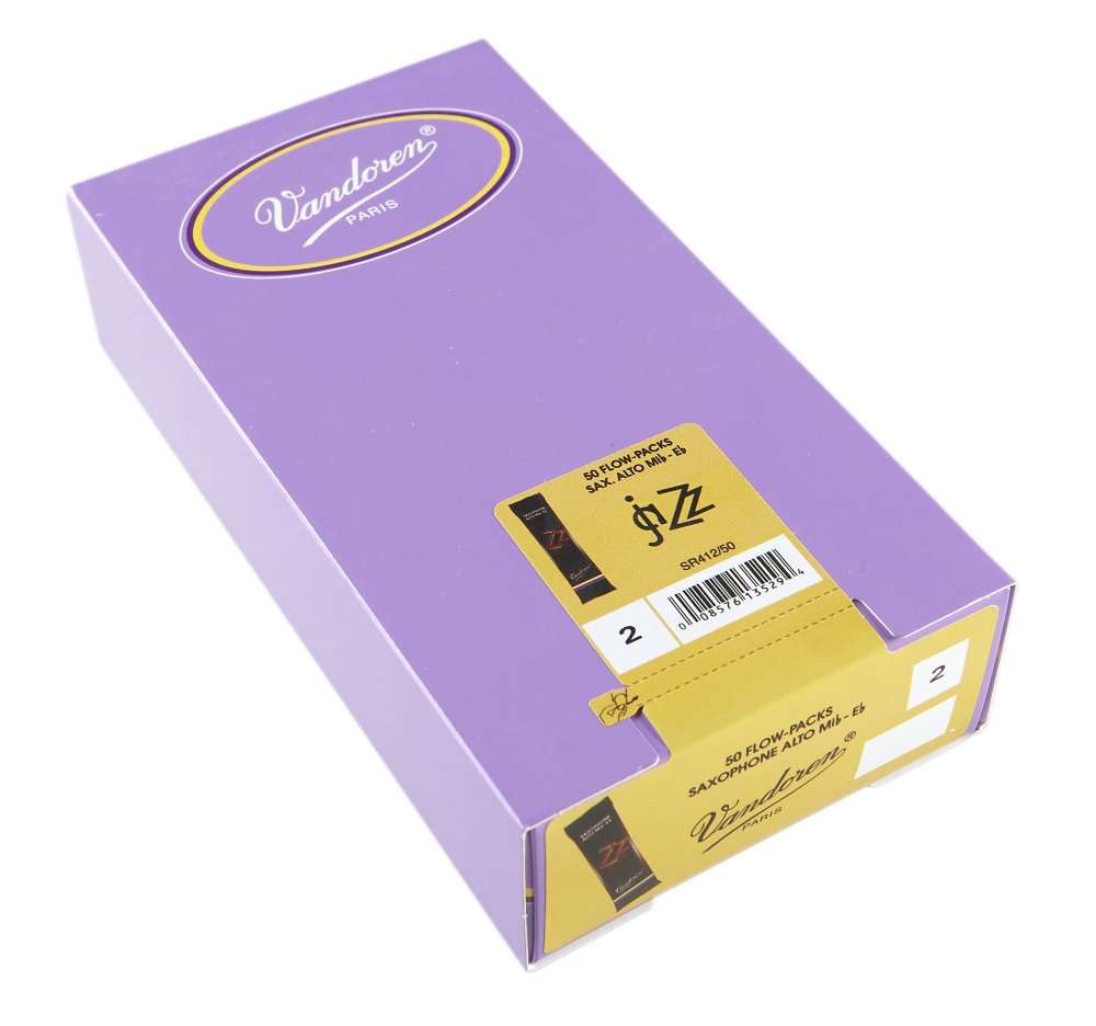 Vandoren SR412/50 - Caja de 50 cañas para saxofón alto