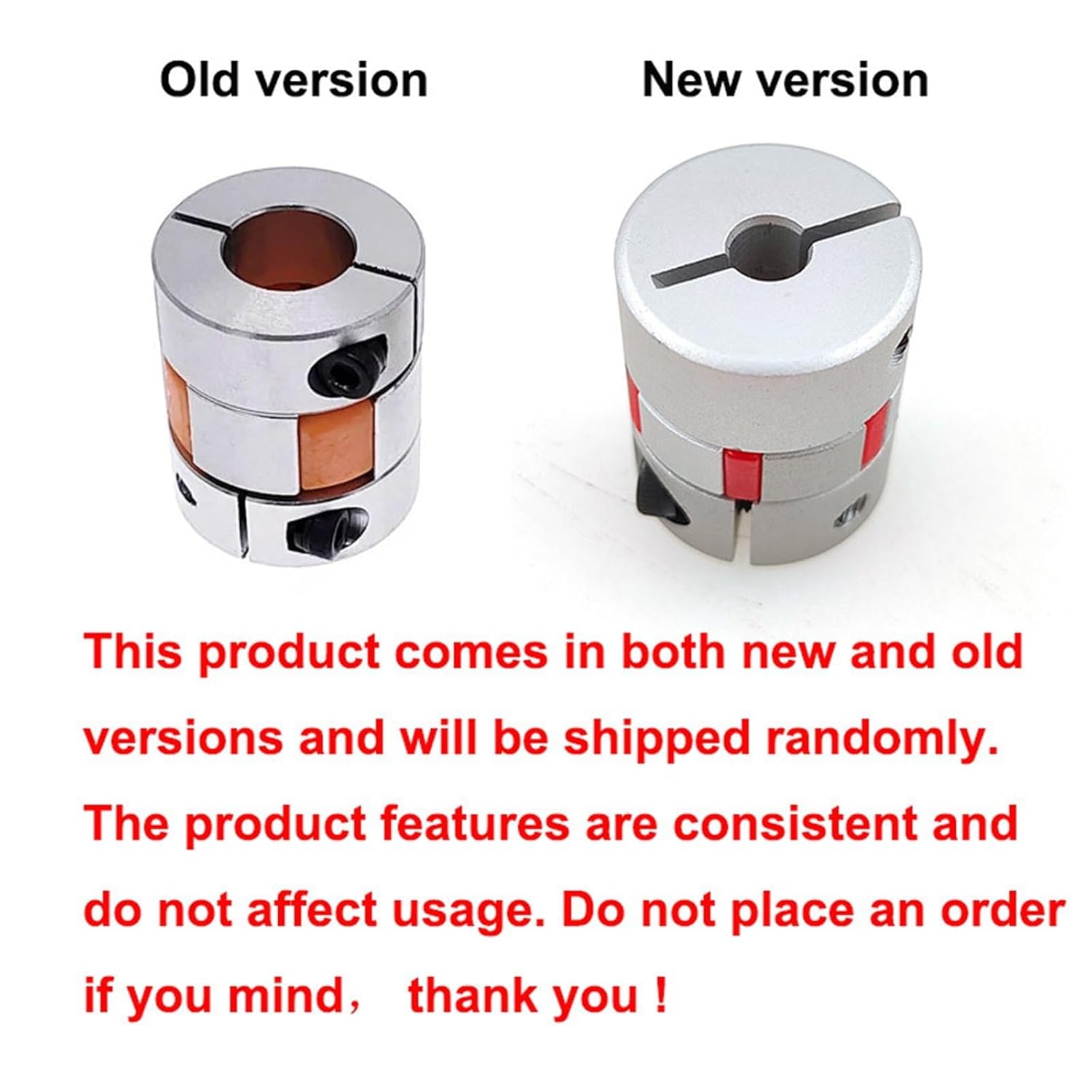 D25L30 6.35/8/9.5/10/12mm Plum Coupling Stepper Motor Shaft Coupler Flexible Jaw Spider 1Pcs(4x8)