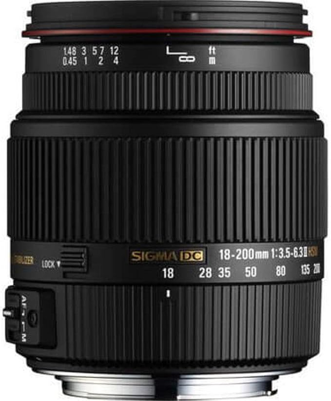 Sigma 18 0mm F3 5 6 3 Ii Dc Os Hsm Lens For Canon Slr Camera Old Model Digital Slr Camera Lenses Camera Photo Amazon Com