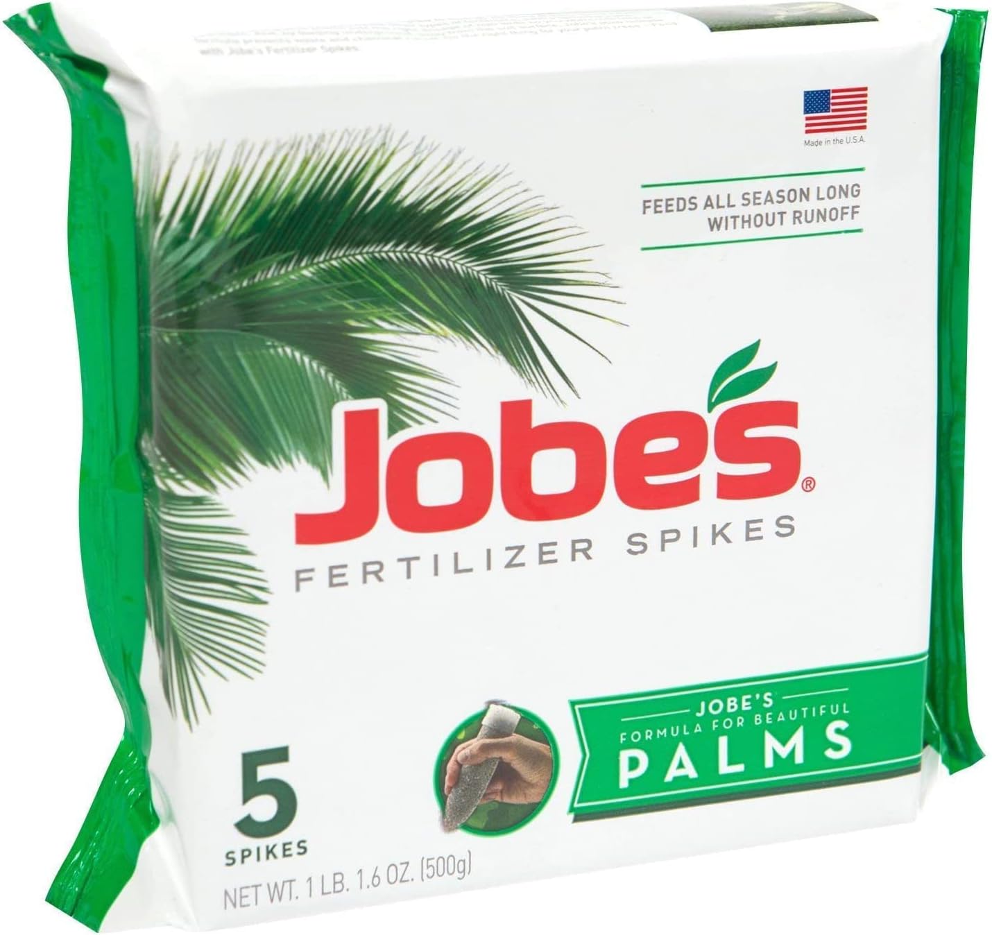 Jobe's 1010 Palm Tree Outdoor Fertilizer Food Spikes, 5-Pack by Jobe's