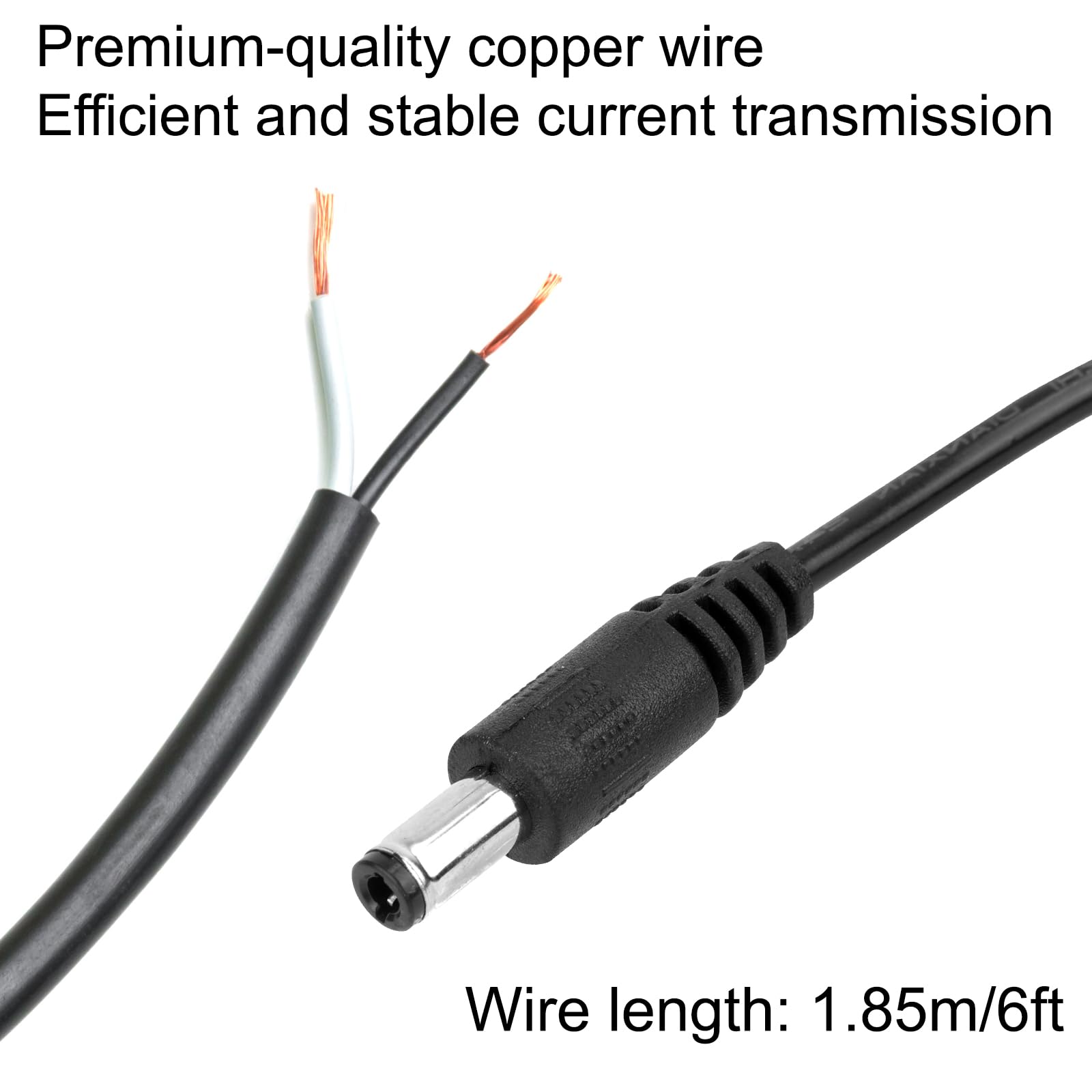 Power Supply Compatible with Korg, DC 9V Power Cord 2A Adapter Cord Charger Replacement for Korg Volca Bass FM Beats Keys Synthesizer Kick Accessories, US Plug (6ft)
