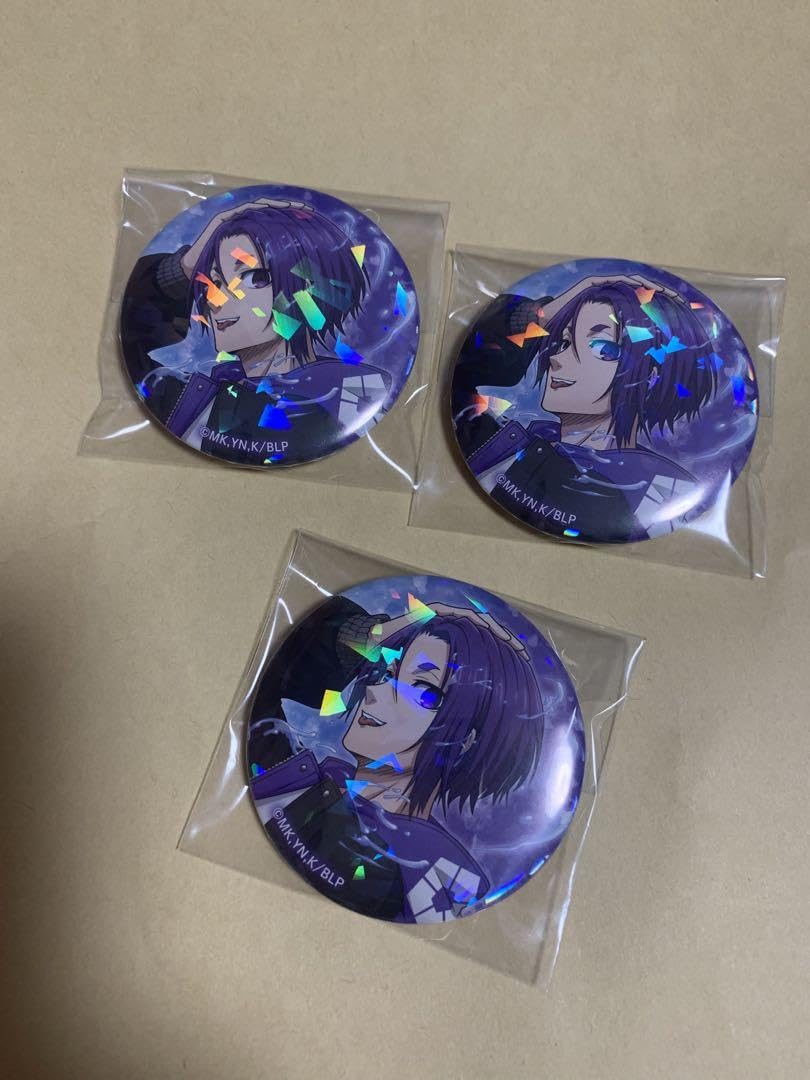 ブルーロック 御影玲王 ホログラム缶バッジ vol.1 ブルーロック2期 ビッグホログラム缶バッジ／御影 玲王: キャラグッズ