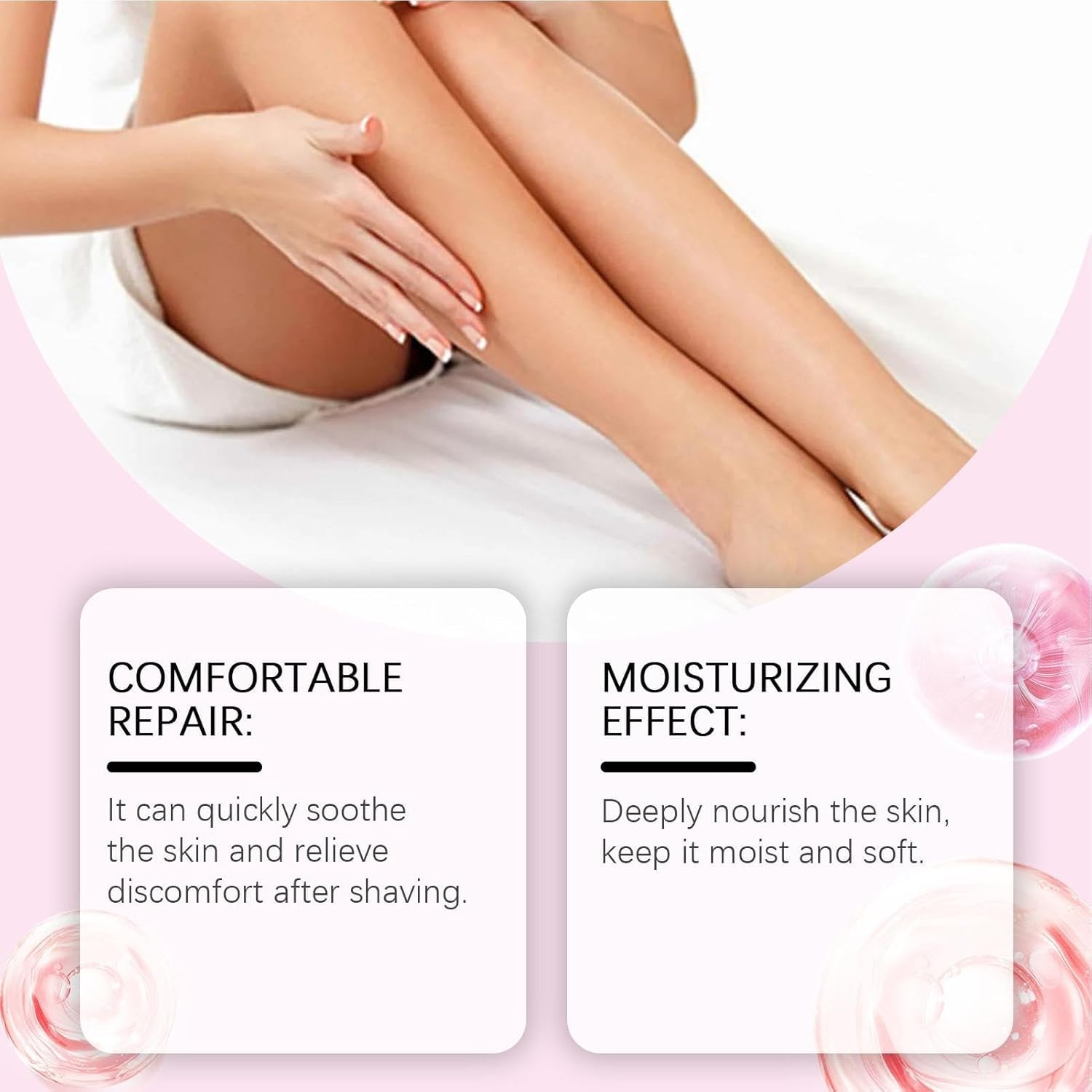 After Shave Oil - Strawberry & Vanilla Scent, Truly After Shave Oil Women for Smooth Skin, Vainilla de Fresa Después de un Aceite de Afeitar Mujeres (2)