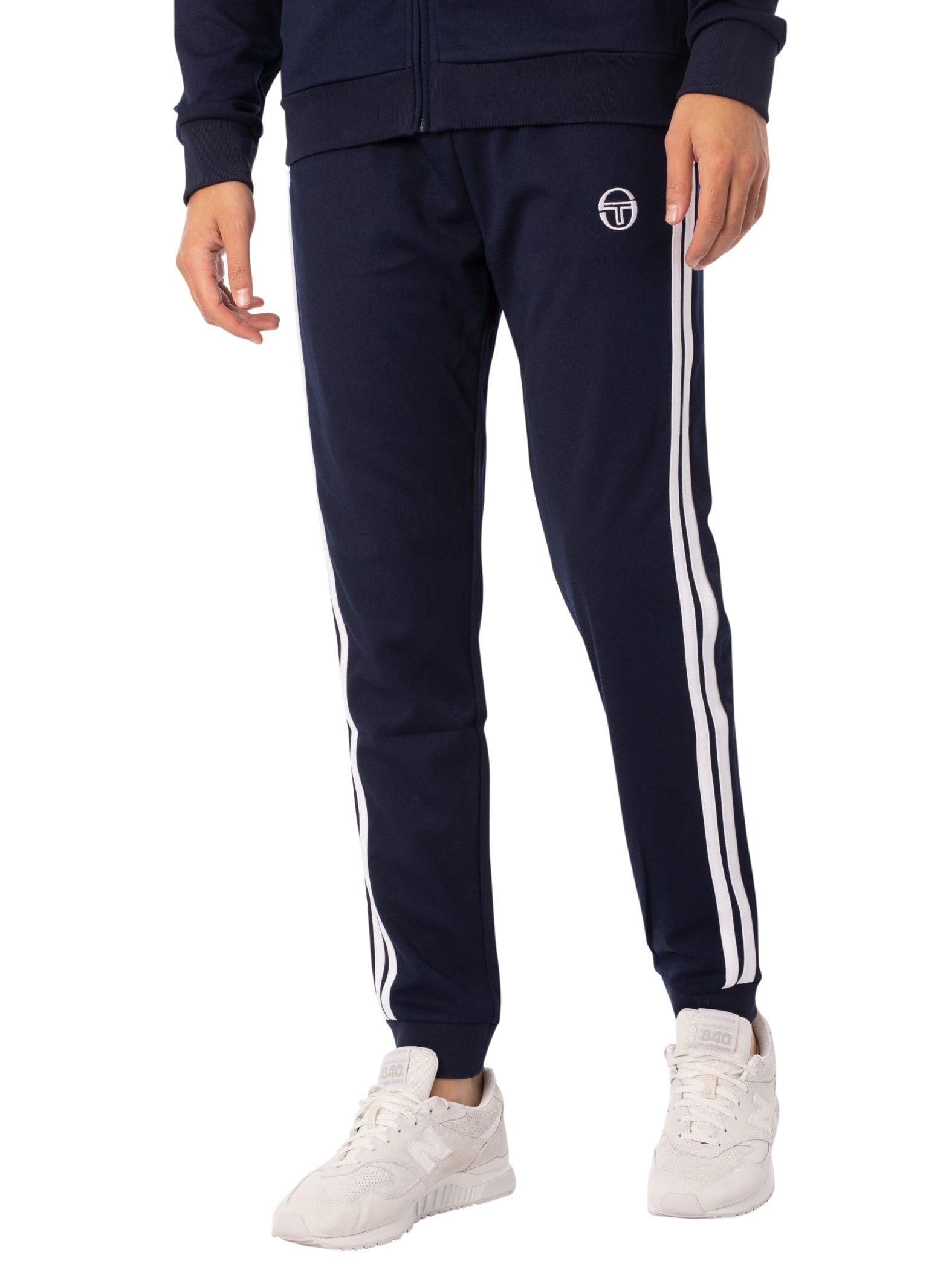 Sergio Tacchini Men's Blue New Damarindo Track Joggers, Maritime S
