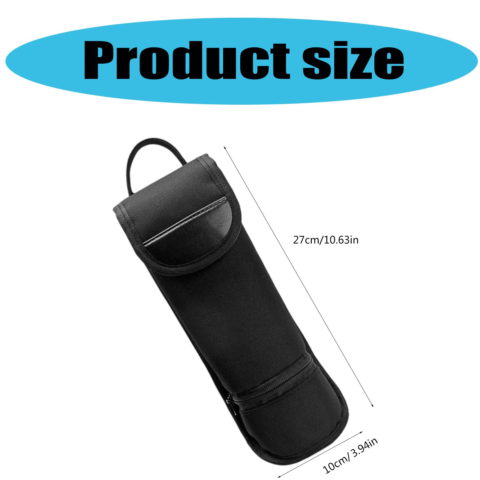 LUOFENG Pochette de rangement pour flash portable - Étanche - Double compartiment