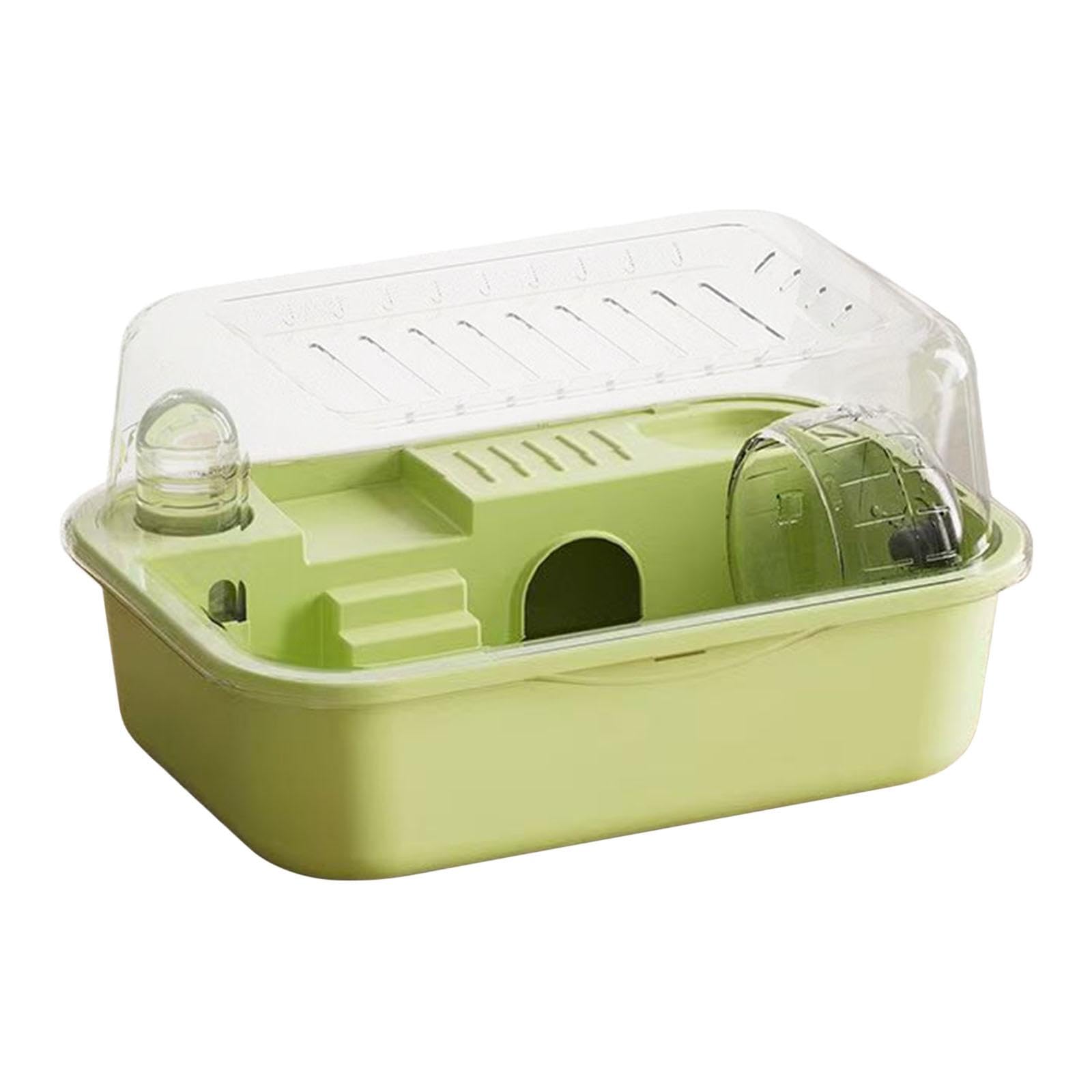 Baoblaze Grande Cage pour Hamster, Habitat, Maison de Jeu, avec Dessus ouvrable, Cage pour Petits Animaux, Maison pour Petits Animaux, gerbilles, Lapins, Vert