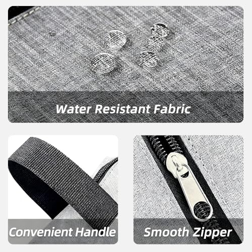 DSYSC Trousse de toilette de voyage pour femme et homme, petite trousse de maquillage – Image 5