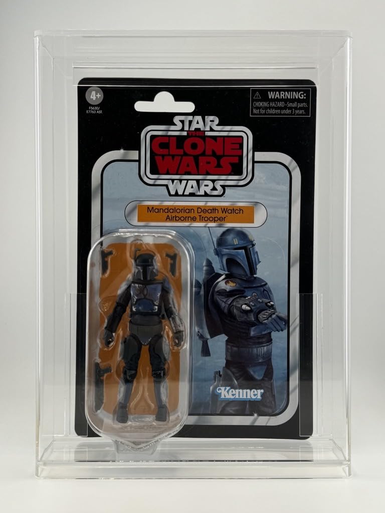 CGA/AFA Acrylic Display Case That fits Star Wars 'B' Carded Figures