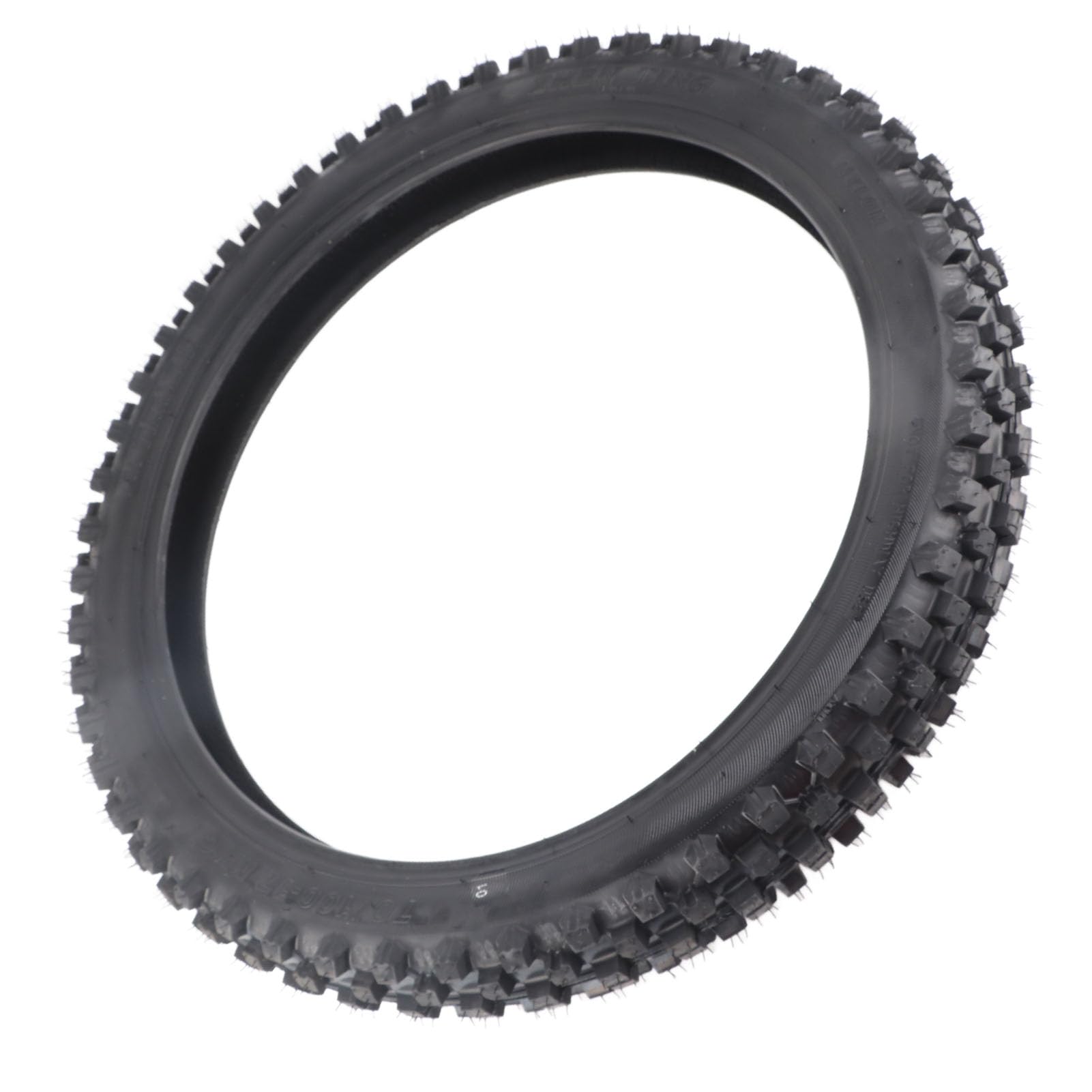 Dioche Ruota per Bici Kit Pneumatico in Gomma e Camera d'aria da 70/100-17 Pollici per Bici Pit Pro Trail e MX Enduro