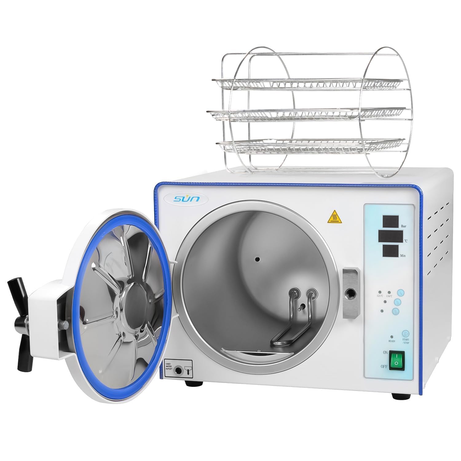 18L/23L Dampfsterilisator Autoklav Klasse N Dampfsterilisator Autoklavmaschine (23L)