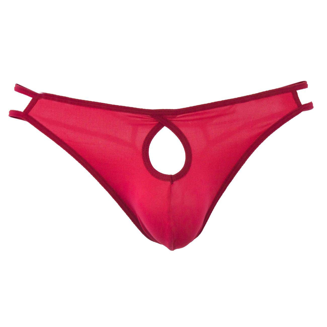 Mens Polyester and Spandex G String Thong Innerwear/Underwear-image-43