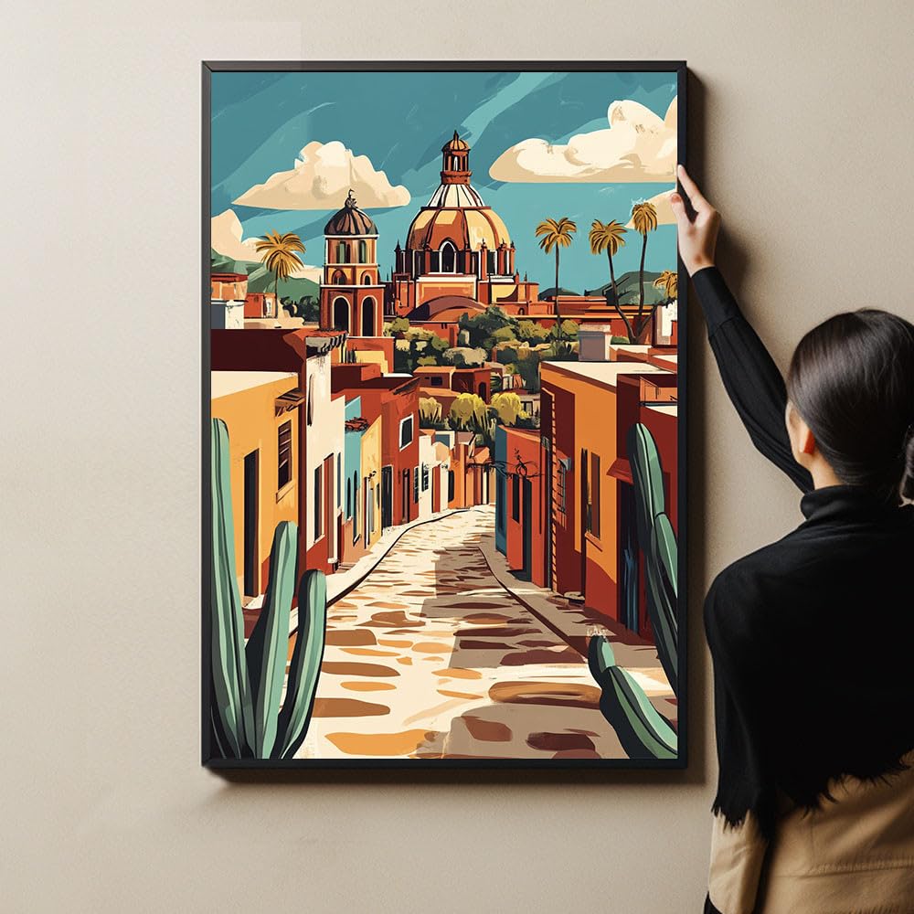 Amazon.com: San Luis Potosi Vintage Travel Posters, Mexico Poster