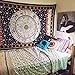 Price comparison product image UrbanCharm-Zodiac Black & White Tapestry, Astrology Indian Tapestry, Indian Hippie Wall Hanging/Dorm Divider,Picnic Blanket, Beach Blanket, Table Cloth