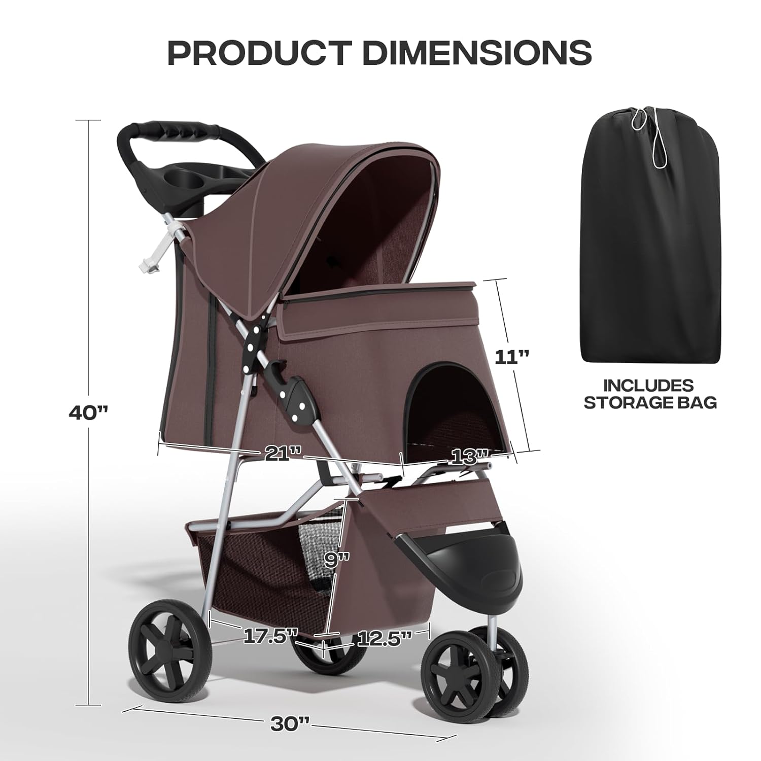 Adventures Await: The Ultimate Cat Dog Stroller Review!