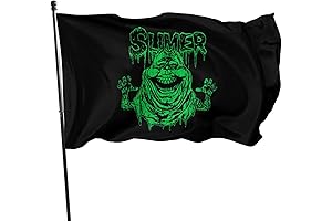 Ghos-Tbusters Sl=Imer Flag 3x5 Feet Non-Fading Vibrant Color Garden Banner