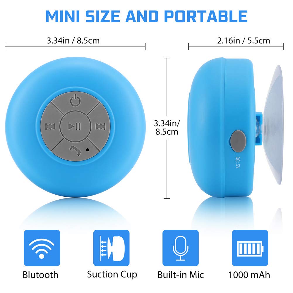 BONBON Bluetooth Shower Speaker 