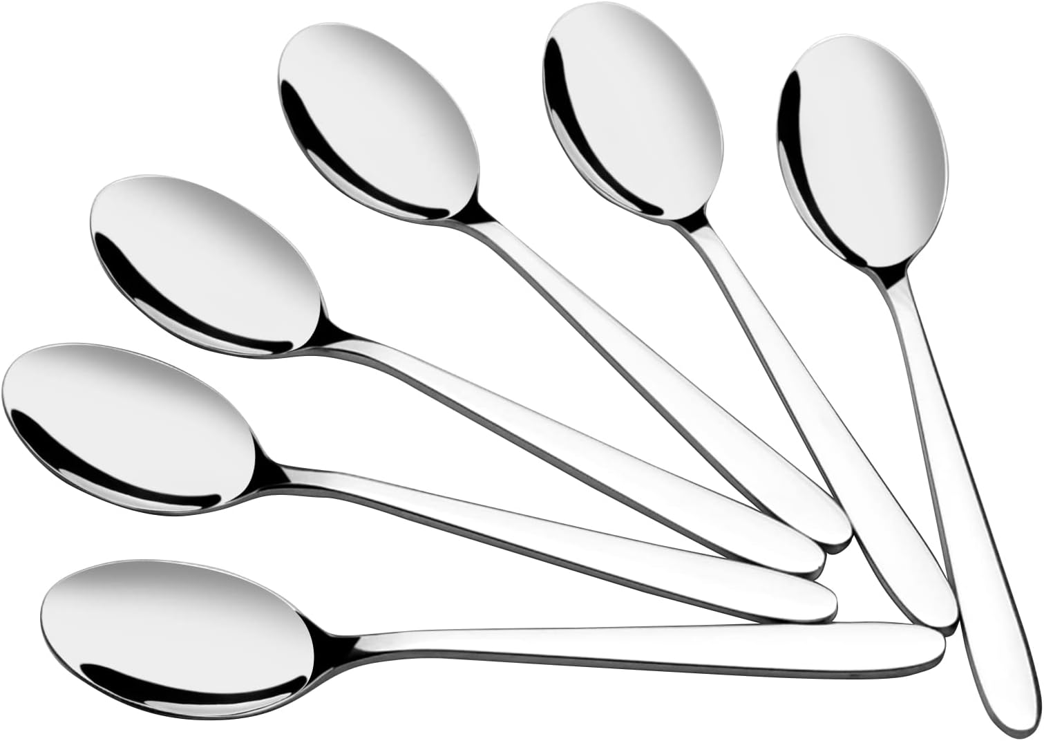 Kekow 12 Pieces Stainless Steel Teaspoon, Small Spoon