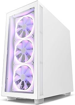 Amazon | 【セット買い】NZXT H7 Elite ミドルタワーPCケース [White