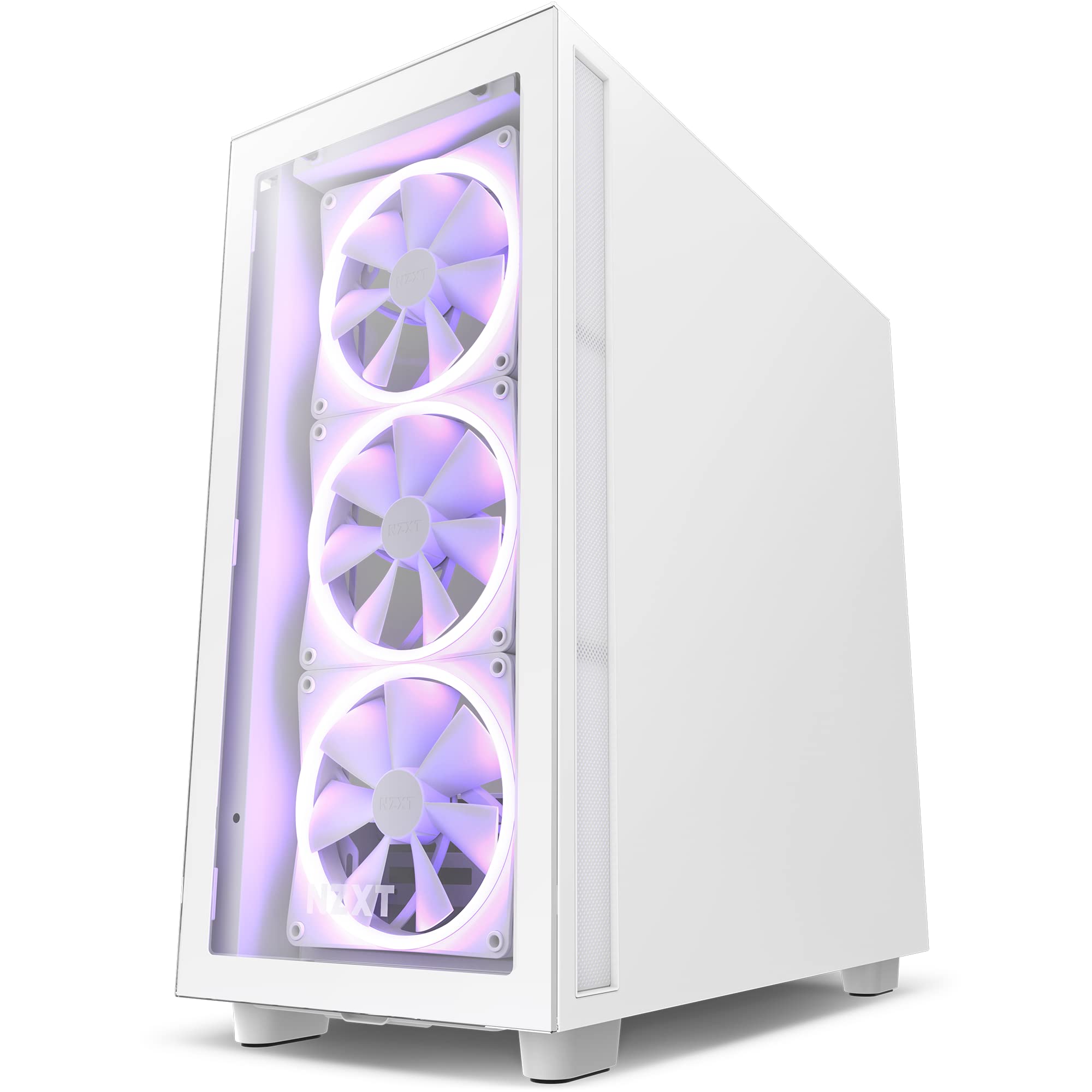 Amazon | 【セット買い】NZXT H7 Elite ミドルタワーPCケース [White