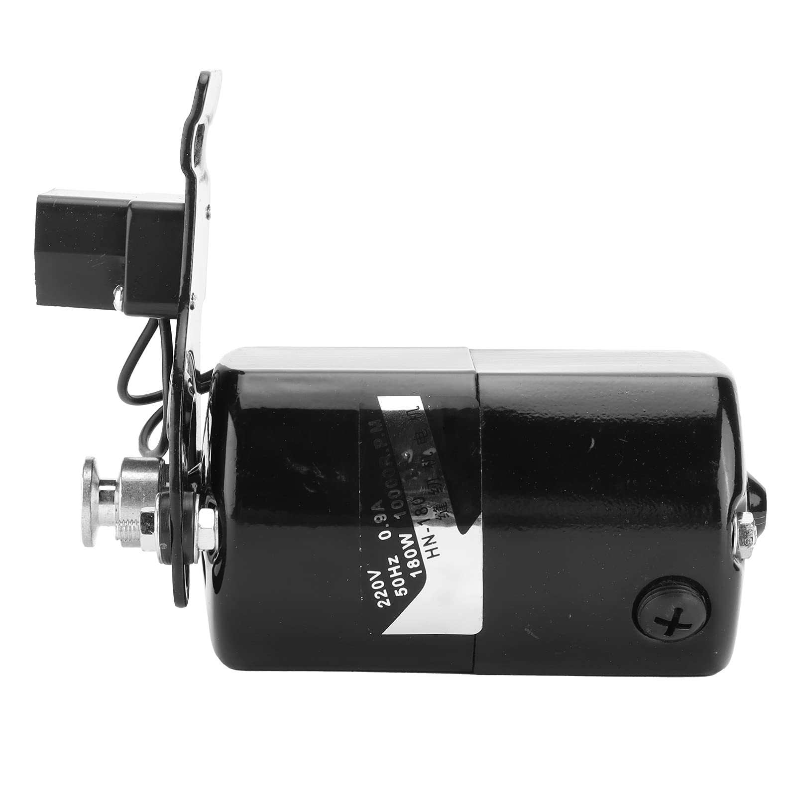 Kit de motor de máquina de coser con pedal y cinturón 220 V 180 W para máquina de coser doméstica en color negro de aluminio
