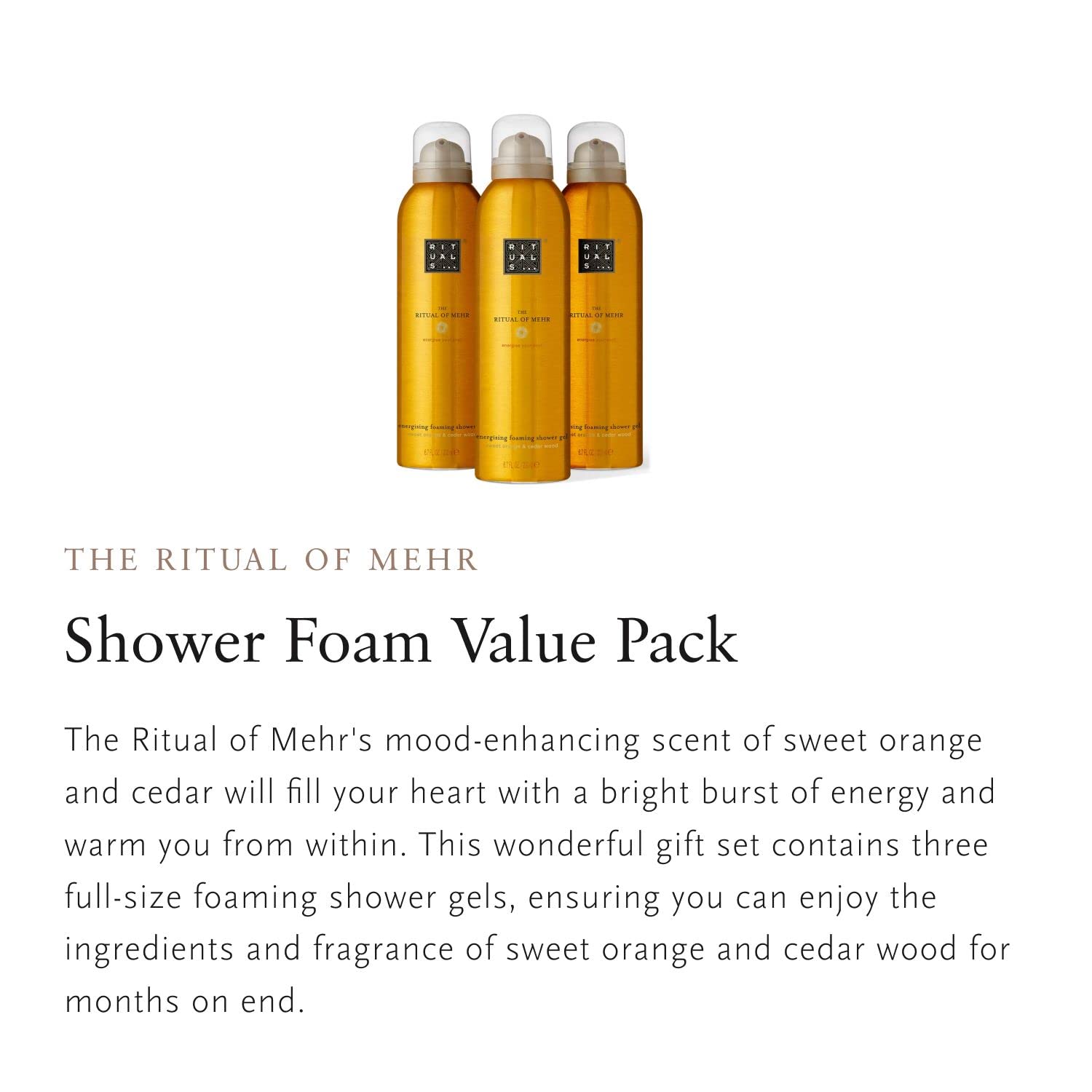 RITUALS The Ritual of Mehr Duschschaum Valuepack