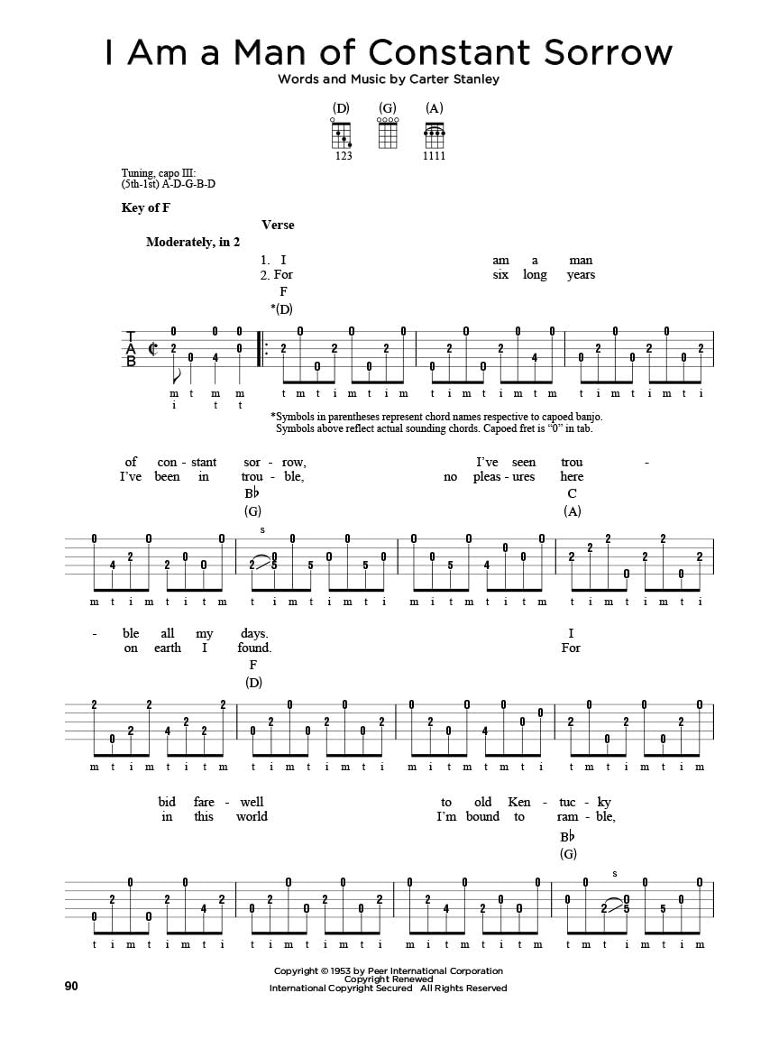 First 50 Songs You Should Play on Banjo | Recueil de Chansons et Partitions Banjo 5 Cordes Débutant Avancé | Folk Rock Country Tablature | Take Me Home Country Roads Blowin' in the Wind Cripple Creek