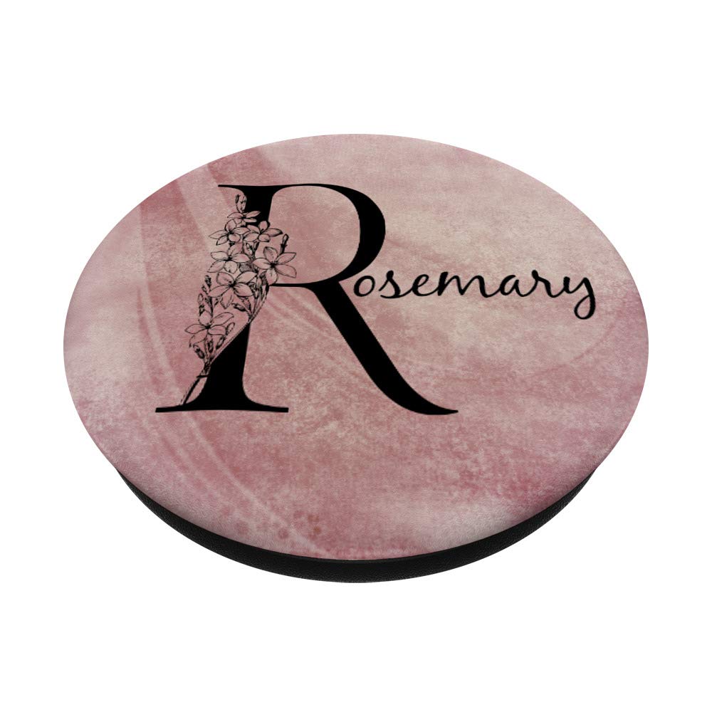 Amazon.com: Rosemary Personalized Name Floral Rose Pink Grunge