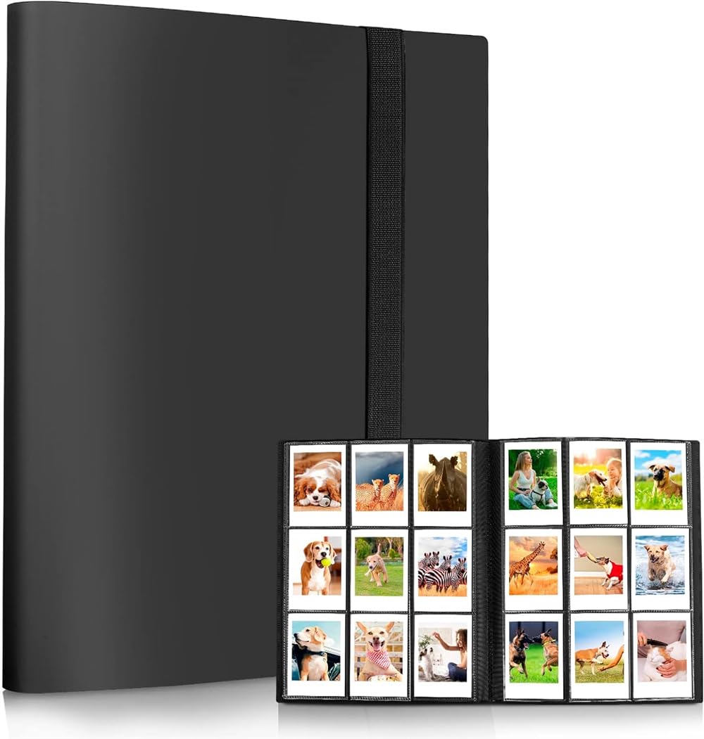 432 Pockets Photo Album for Fujifilm Instax Mini Camera, for Polaroid Snap PIC-300 Z2300 Instant Camera, 2x3 Photo Album Book for Fujifilm Instax Mini 11 12 9 Evo 90 70 40 8 7 LiPlay Instant Camera