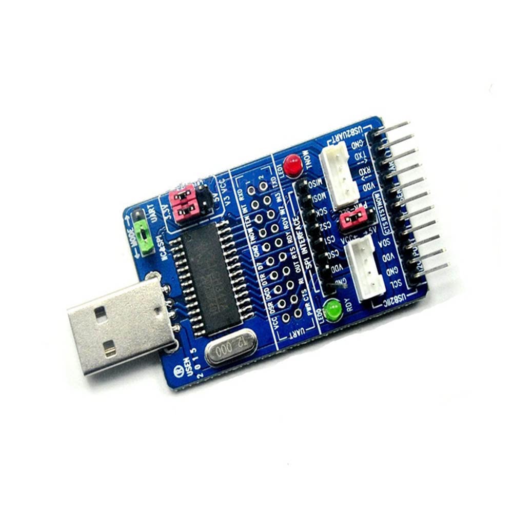 10-in-1 CP2102 Modulo convertitore seriale da USB a TTL Scheda porta