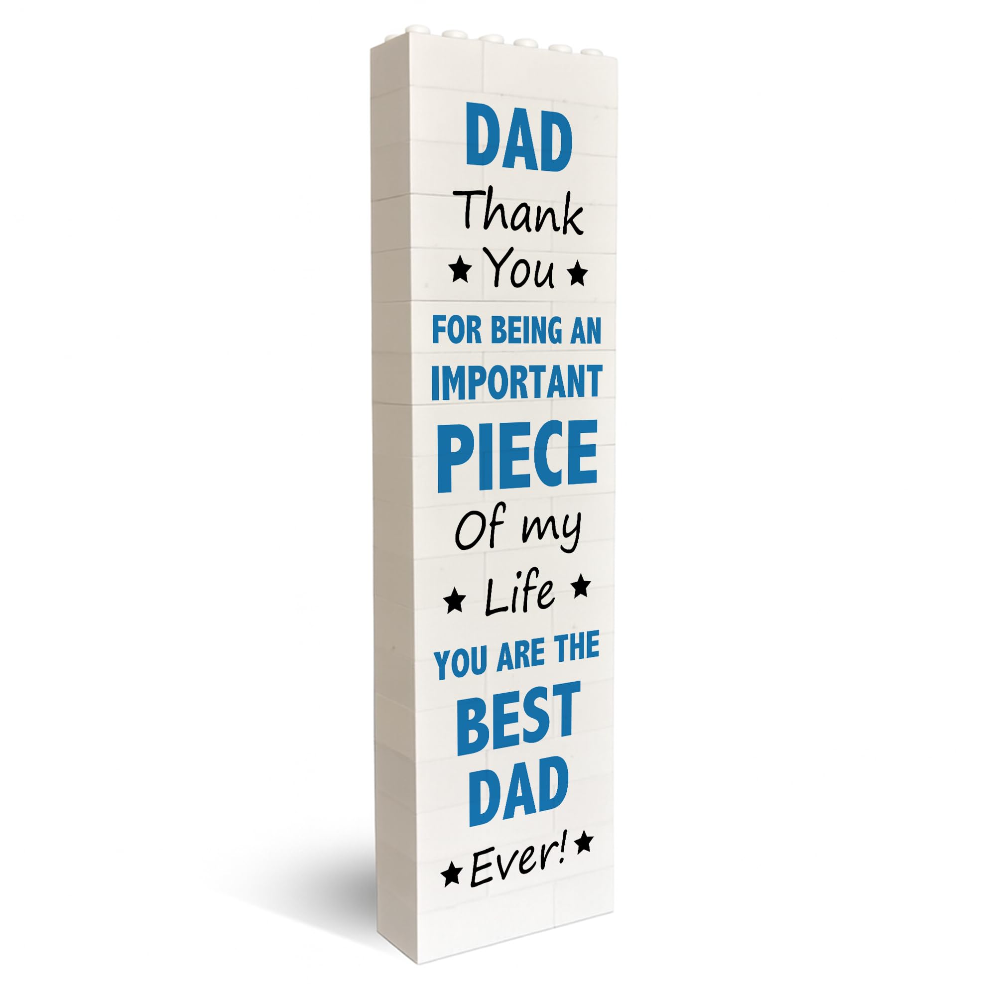 Red Ocean For Dad Puzzle Plaque Building Block For Him Dad Birthday Christmas Thank You From Daughter Son Keepsake