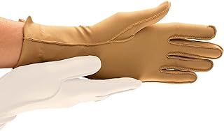isotoner Women & Men Arthritis Compression Rheumatoid Pain Relief Gloves for joint support with Open/Full finger design