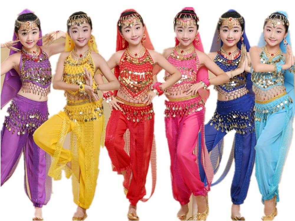 Calculife Aladdin Costume, Children's Clothing, Adult, Jasmine Style, Girl, Halloween, Pants Type, Belly Dance, Female Cosplay Costume, Costume, Disguise, Princess, Cos, Children, Princess, Arabian,