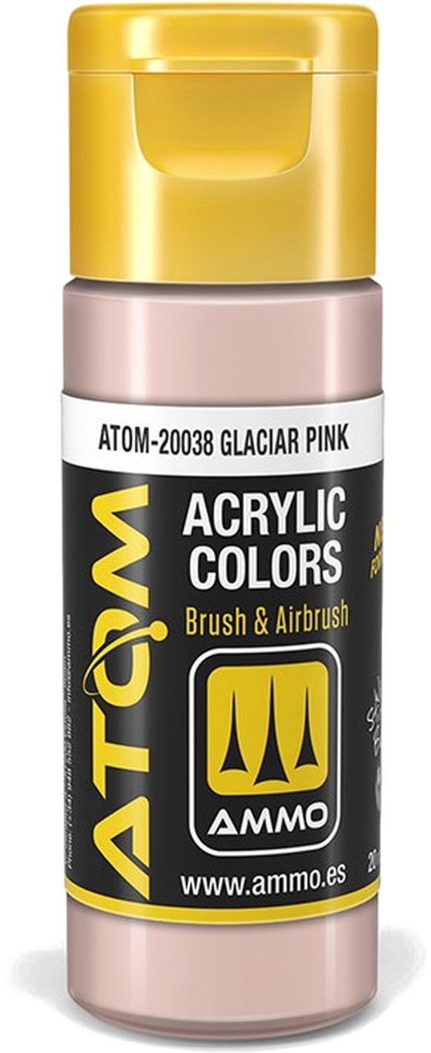 Ammo MIG ATOM-20038 - ATOM COLOR Glacier Pink 20Ml - New