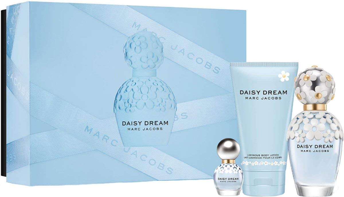 Marc Jacobs Daisy Dream for Women Pieces Set Oz Eau De Toilette  Spray Oz Body Lotion Oz Miniature)