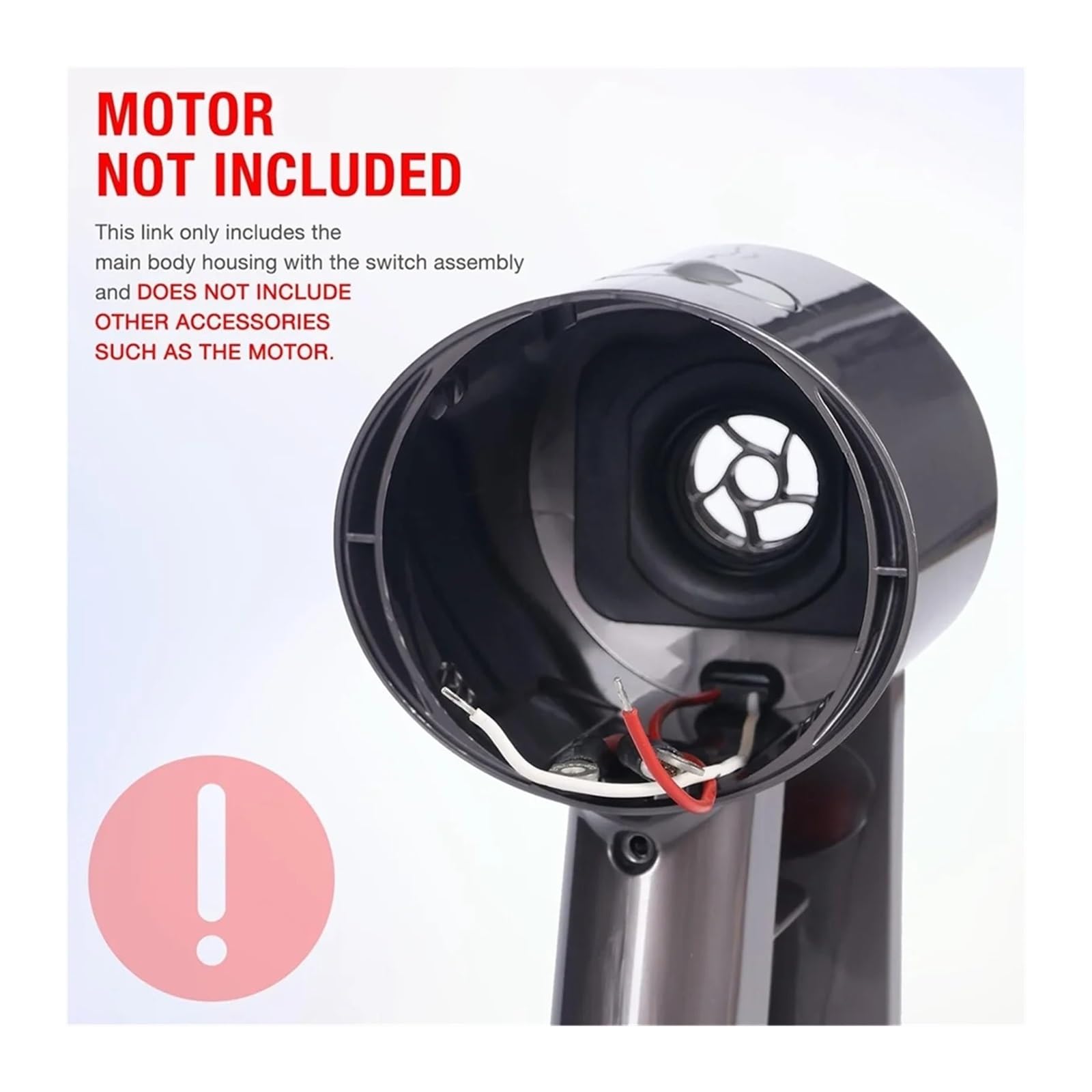 Remplacement Du Boîtier D'assemblage Du Corps Principal De L'aspirateur, Compatible Avec Dyson,V8 SV10, Poignée D'aspiration,Coque moteur