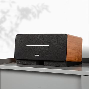 Edifier R1280DB Powered Bookshelf Speakers + Speaker Stands