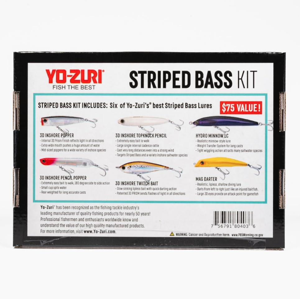 Yo-Zuri Kit de bajo a Rayas