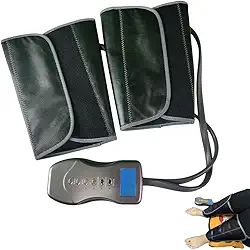 Massageador de Compressao de Ar Perna Panturrilha Alivia Dor Inchaço Tensao Muscular Fisioterapia Fadiga Rigidez Conforto Relaxamento