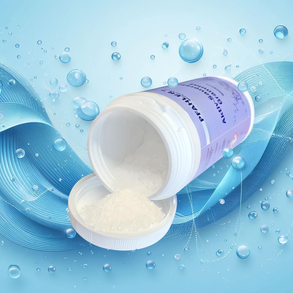 Aktivsauerstoff Granulat für Whirlpool, Pool, Swim Spa 1kg Aktiv Sauerstoff - Chlorfreie Wasserdesinfektion Geruchlos & Hautfreundlich