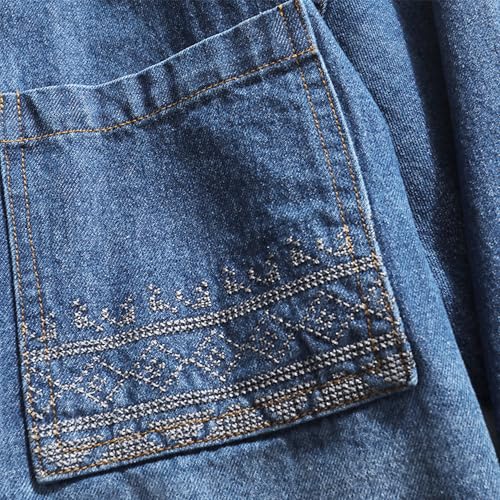 Chaqueta vaquera vintage masculina DGHM-JLMY miniatura 5