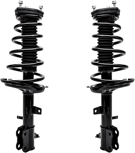 Miniatura 6 de Detroit Axle - Kit de suspensión trasera AWD para Lexus RX330 RX350 RX400h Toyota Highlander, 2 puntales completos y muelles helicoidales, 2