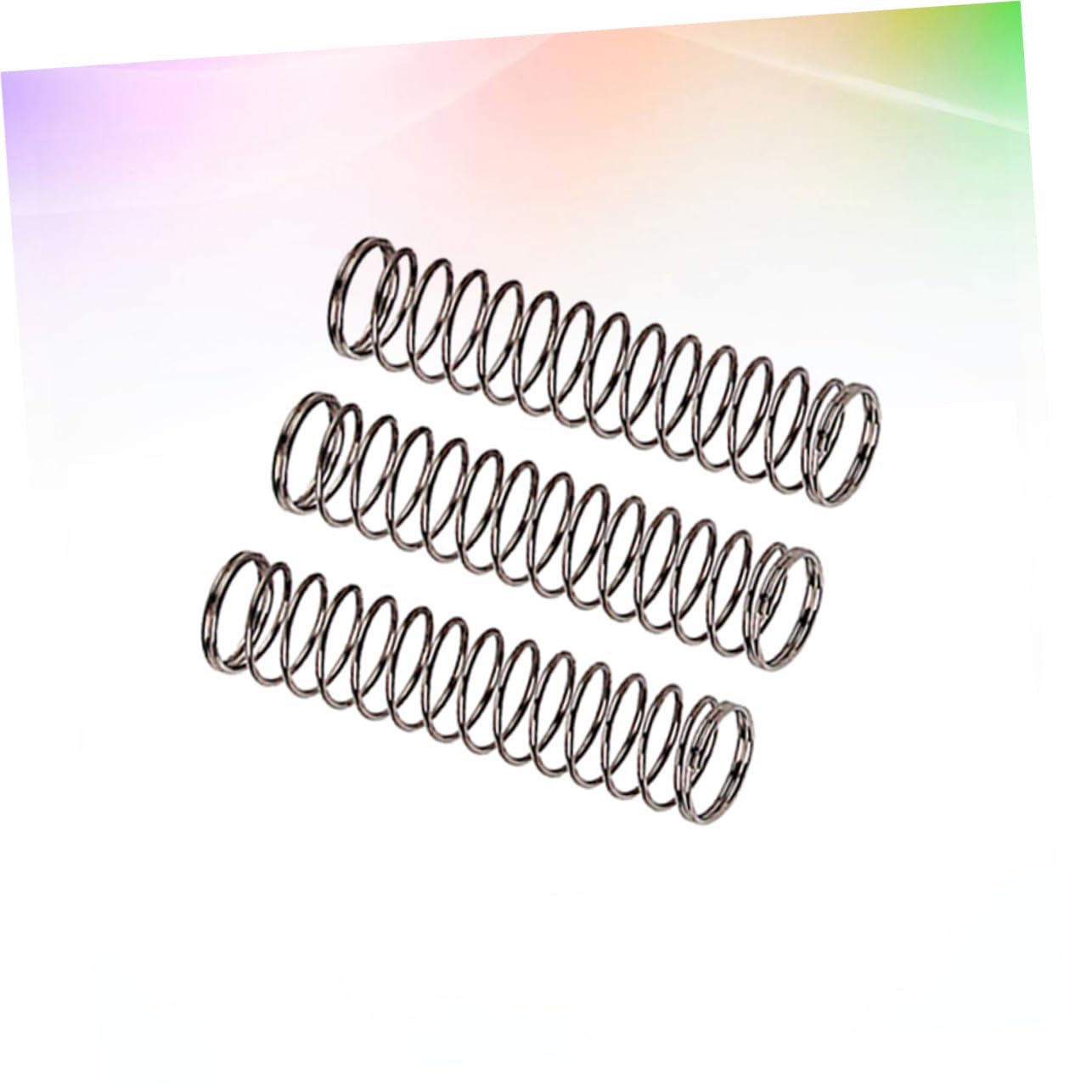 3 Ressorts de Réparation pour Trompette en Métal, Tension Correcte, Légers, pour Instruments à Vent, Couleur Argenté