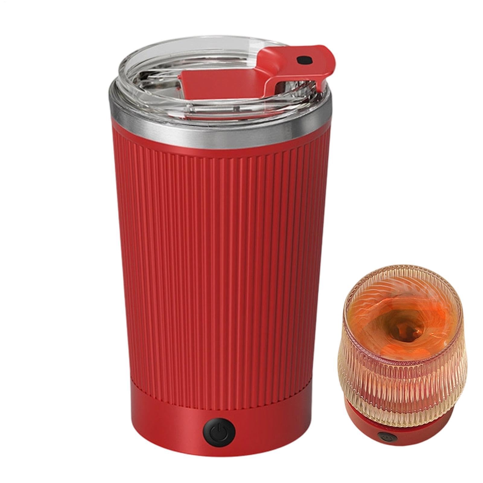 Gobelet auto-mélangeur magnétique en acier inoxydable pour café et thé au bureau