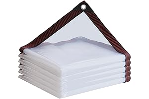 5x6 Tarp: Transparent and Heavy-Duty Shelter for Outdoor Essentials